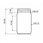 Boca ancha 370ml    C-03370