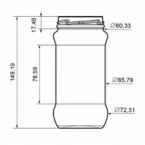 Boca ancha 402ml    F-02547