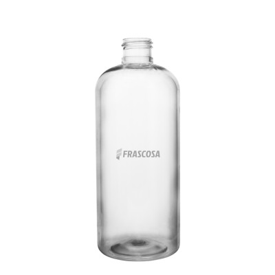 ENVASE CILINDRICO TRANSPARENTE 400ml #24